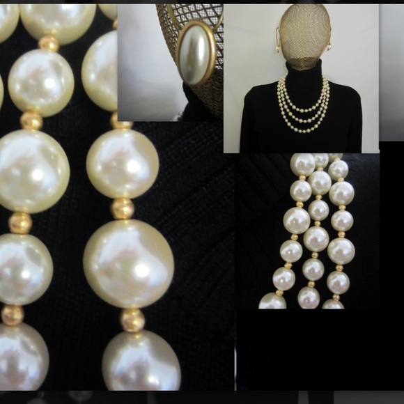Linea by Louis Dell'Olio Multi strand pearl Necklace - Picture 4 of 10